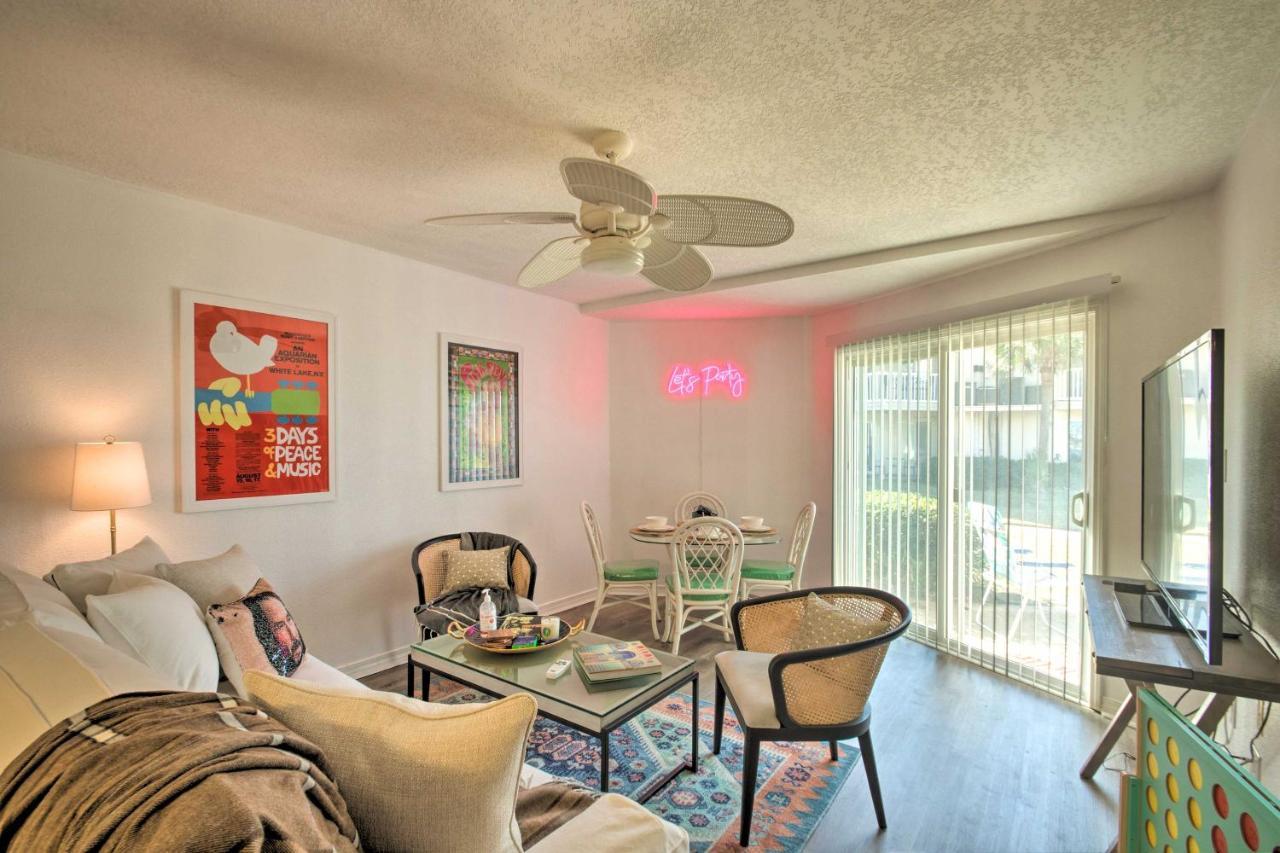 Eco-Bungalow Condo Pensacola Beach Access! Luaran gambar